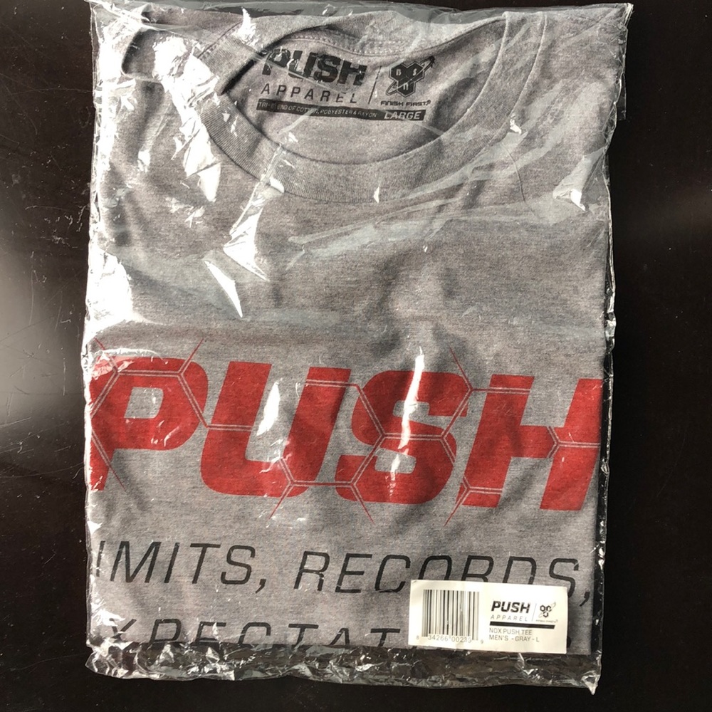 PUSH APPAREL Men’s workout t shirt